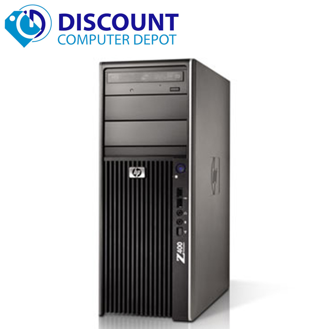 HP Z400 Workstation Desktop Computer PC Intel Xeon 2.53GHZ 8GB 1TB Windows  10 Pro with Dedicated Graphics and WIFI